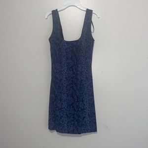 blue sparkle dress
